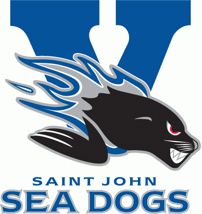 saint john sea dogs 2010 anniversary logo iron on heat transfer